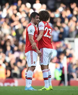 Arsenal's Sokratis and David Luiz: United in Defiance against Tottenham in the Premier League