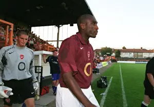 Campbell Sol Prints: Arsenal's Sol Campbell Leads Reserves to 5-2 Victory over Leicester City