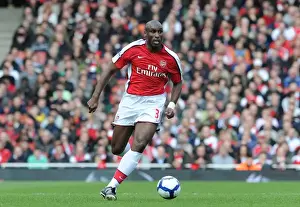 Arsenal V Wolverhampton Wanderers 2009-10 Prints: Arsenal's Sol Campbell Scores Game-winning Goal vs