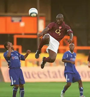 Arsenal's Sol Campbell Shines in Resounding 5-2 Victory Over Leicester City Reserves, 2005 FA Premier Reserve League South, Underhill, Barnet