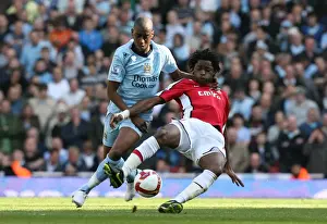 Arsenal V Manchester City 2008-09 Prints: Arsenal's Song Shines as Gunners Top Manchester City 2-0 in Premier League Showdown