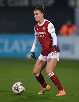 Arsenal Women V Birmingham City Women 2020-21 Prints: Arsenal's Steph Catley in Action: Arsenal Women vs Birmingham City Women