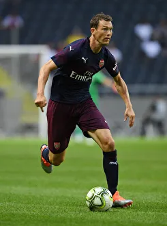 Arsenal V SS Lazio 2018-19 Prints: Arsenal's Stephan Lichtsteiner in Action Against SS Lazio