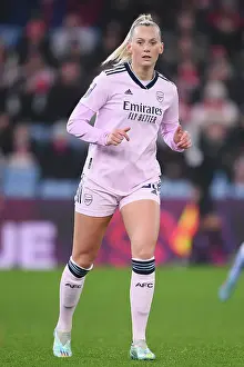 Arsenal's Stina Blackstenius in Action: Aston Villa vs. Arsenal (2022-23 Women's Super League)