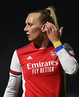Arsenal Women v Reading Women 2021-22 Collection: Arsenal's Stina Blackstenius in Action during FA WSL Match against Reading Women