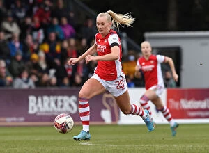 Images Dated 5th February 2022: Arsenal's Stina Blackstenius in Action Against Manchester United Women - FA WSL 2021-22