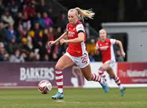 Arsenal's Stina Blackstenius in Action Against Manchester United Women - FA WSL 2021-22: A Clash of Talents