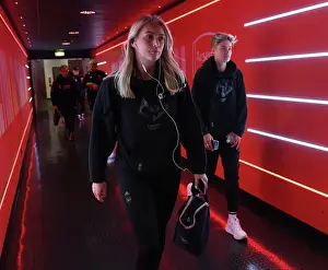 Arsenal's Stina Blackstenius Arrives at Emirates Stadium for 2022-23 Season Opener Against Tottenham Hotspur Women