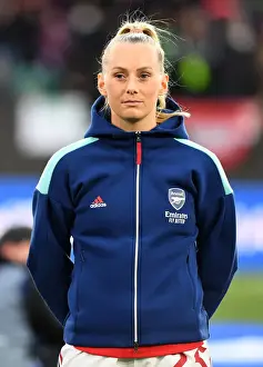 VfL Wolfsburg V Arsenal Women 2021-22 Prints: Arsenal's Stina Blackstenius Gears Up for Champions League Clash against VfL Wolfsburg