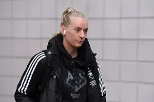 Manchester City Women V Arsenal Women 2022-23 Prints: Arsenal's Stina Blackstenius Gears Up for FA Women's Super League Showdown Against Manchester City