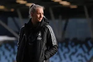 Manchester City Women V Arsenal Women 2022-23 Prints: Arsenal's Stina Blackstenius Gears Up for Manchester City Showdown in FA Women's Super League