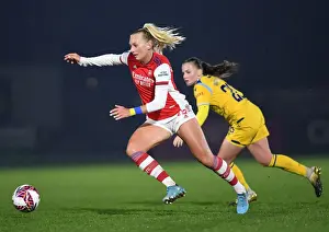 Arsenal Women V Reading Women 2021-22 Prints: Arsenal's Stina Blackstenius Shines in FA WSL Match against Reading Women