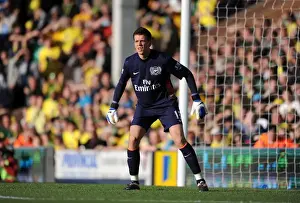 Norwich City V Arsenal 2011-12 Prints: Arsenal's Szczesny Saves the Day: Thrilling Norwich Showdown, Premier League 2011/12