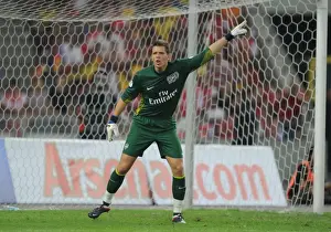 Arsenal's Szczesny Shines in 4-0 Win over Malaysia XI at Bukit Jalil Stadium