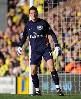 Norwich City V Arsenal 2011-12 Prints: Arsenal's Szczesny Shines in Norwich City Showdown - Premier League, 19/11/11