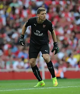 Arsenal V AS Monaco 2014-15 Prints: Arsenal's Szczesny Stands Firm in Emirates Cup Clash vs AS Monaco (2014)