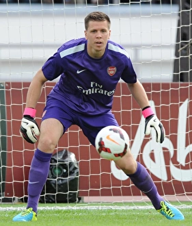 Arsenal V Manchester City Pre Season 2013-14 Prints: Arsenal's Szczesny Stands Out: Arsenal vs. Manchester City Pre-Season Clash (2013-14)