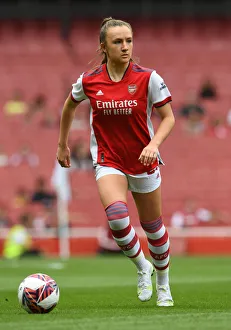 Arsenal's Teyah Goldie in Action: Arsenal Women vs. Chelsea Women - Mind Series 2021-22