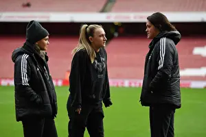 Arsenal Women V Chelsea Women 2022-23 Prints: Arsenal's Teyah Goldie Prepares for FA WSL Clash Against Chelsea at Emirates Stadium