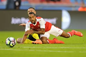 Arsenal's Theo Walcott vs. Manchester City's Kolarov: A 2016 Pre-Season Showdown