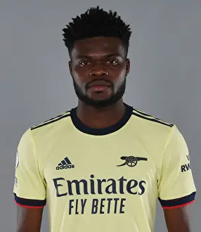 Arsenal Photocall 2021-22 Prints: Arsenal's Thomas Partey at 2021-22 First Team Photocall