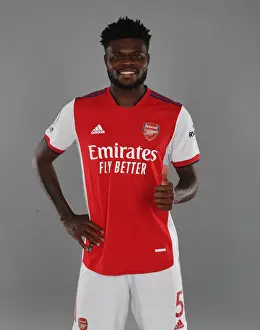 Arsenal Photocall 2021-22 Prints: Arsenal's Thomas Partey at 2021-22 First Team Photocall