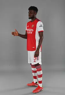 Arsenal's Thomas Partey at 2021-22 First Team Photocall