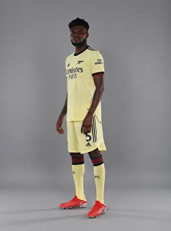 Arsenal Photocall 2021-22 Prints: Arsenal's Thomas Partey at 2021-22 Team Photocall