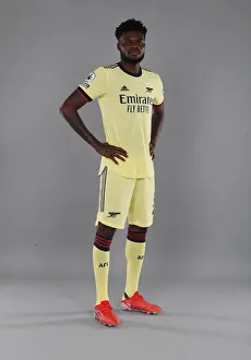 Arsenal Photocall 2021-22 Prints: Arsenal's Thomas Partey at 2021-22 Team Photocall
