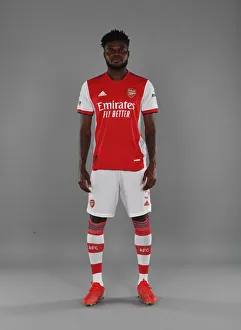 Arsenal Photocall 2021-22 Prints: Arsenal's Thomas Partey at 2021-22 Team Photocall