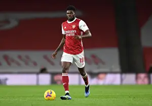Arsenal V Newcastle United 2020-21 Prints: Arsenal's Thomas Partey in Action against Newcastle United (2020-21)
