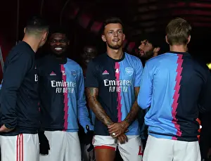 Arsenal's Thomas Partey and Ben White Prepare for West Ham Clash in 2022-23 Premier League