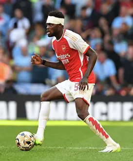 Arsenal V Manchester City - Community Shield 2023-24 Prints: Arsenal's Thomas Partey Faces Manchester City in FA Community Shield Showdown, 2023-24