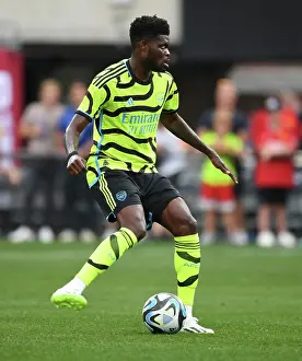 Arsenal's Thomas Partey Faces Off Against Manchester United in 2023 Pre-Season Showdown at MetLife Stadium