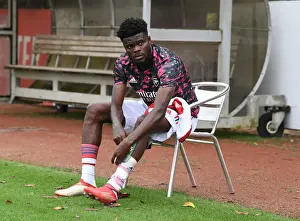 Arsenal V Millwall 2021-22 Prints: Arsenal's Thomas Partey Gears Up for Pre-Season: Arsenal vs Millwall, 2021