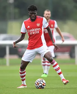 Arsenal V Millwall 2021-22 Prints: Arsenal's Thomas Partey in Pre-Season Action Against Millwall