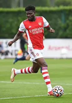 Arsenal's Thomas Partey Trains with Millwall: Pre-Season Friendly (2021)