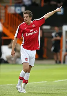 Barnet V Arsenal 2008-09 Prints: Arsenal's Thrilling 2-1 Debut Victory with Aaron Ramsey against Barnet, 2008