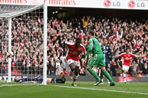 Arsenal V Blackburn Rovers 2008-9 Prints: Arsenal's Thrilling 4-0 Victory: Eboue's Triumph at Emirates Stadium