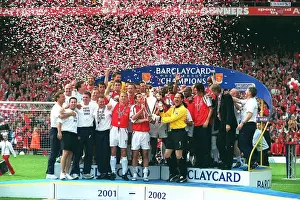 Arsenal V Everton Prints: Arsenal's Thrilling 4-3 Victory over Everton at Highbury (2002)