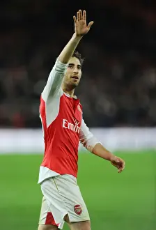 Arsenal V Manchester City 2015-16 Prints: Arsenal's Thrilling Premier League Victory Over Manchester City: Flamini's Unforgettable Celebration (2015-16)