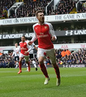 Arsenal's Thrilling Victory: Aaron Ramsey's Unforgettable Goal vs. Tottenham Hotspur (2015-16)