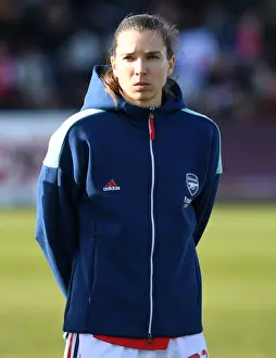 Arsenal Women V Manchester United Women 2021-22 Prints: Arsenal's Tobin Heath Gears Up for FA WSL Clash Against Manchester United