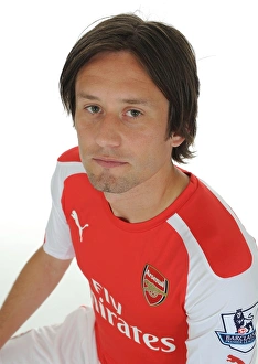 Arsenal's Tomas Rosicky at 2014-15 Photocall