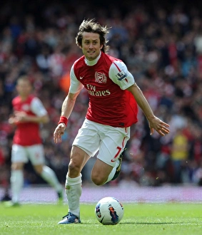Arsenal's Tomas Rosicky in Action Against Chelsea (2011-12)