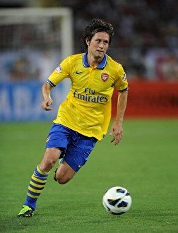 Vietnam V Arsenal 2013-14 Prints: Arsenal's Tomas Rosicky in Action against Vietnam (2013-14)