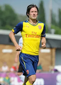 Boreham Wood V Arsenal Prints: Arsenal's Tomas Rosicky in Pre-Season Form: Boreham Wood vs Arsenal