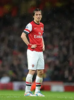 Arsenal's Tomas Rosicky Scores in 4-1 Victory over Wigan Athletic (Premier League, 14/5/13)