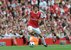 Arsenal V Bolton Wanderers 2010-11 Prints: Arsenal's Tomas Rosicky Shines in 4-1 Victory over Blackburn Rovers