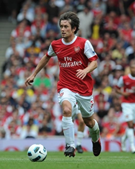 Arsenal V Blackpool 2010-11 Prints: Arsenal's Tomas Rosicky Stars in 6-0 Win over Blackpool